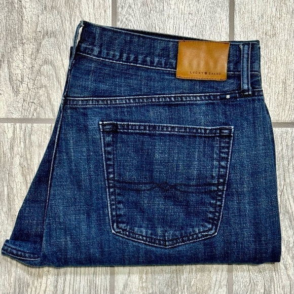 Lucky Brand‎ Men’s EUC 121 Heritage Slim Button Fly Jeans, 40 30/32 - Picture 8 of 16